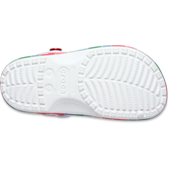 NEW Crocs Chucky Classic Slip On Clogs Mens Size 13 Sandals Multi Blue Halloween - Picture 7 of 7